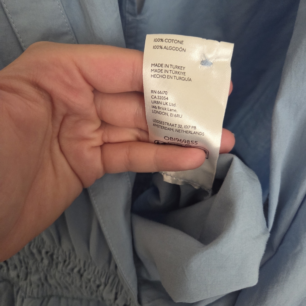 OPEN TO OFFERS Anthropologie The Somerset Poplin Romper Size Small - Picture 5 of 5